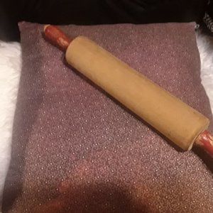 vintage wooden rolling pin